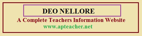 www.apteacher.net DEO Nellore RMSA SSA