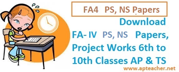 Download FA-IV Physical Science, PS  VI to X Class Question Papers 2016 AP & TS , FA-IV Physical Science, PS Question Papers by By HARI MADHUSUDHANA RAO, KADAPA   