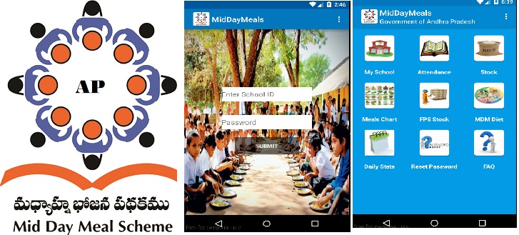 Download Latest Mid-Day Meal App Version 2.14 Andhra Pradesh, atest Mid Day Meal App has been released on 16/10/2017 and it is placed in the Google Play Store   