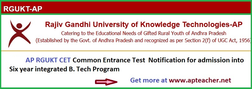 RGUKT  IIIT Admissions 2020 Notification R.K. Valley, Nuzvid, Ongole, Srikakulam Campus RGUKT  IIIT Admissions 2020 Notification  rgukt.in, 6 Years IIIT B.Tech Admissions 2020 in RJUKT 