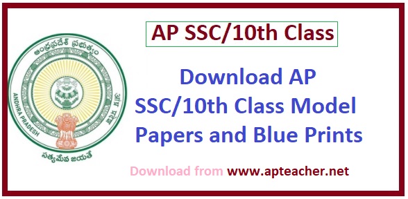 Download AP SSC/10th Class Public Examination Model Papers-2022, AP SSC Model Papers 2022, Blueprint, Subject Wise Weightage  
