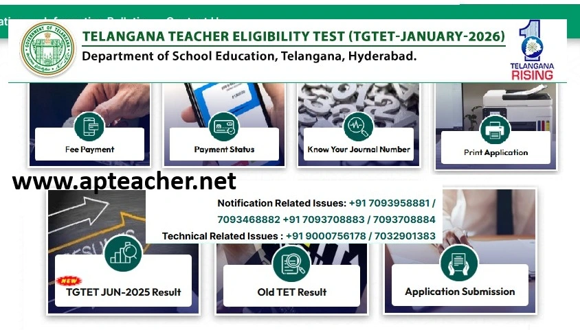 TGTET January 2026 Notification – Apply Online, Eligibility, Syllabus, Exam Dates