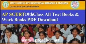 AP SCERT 10th Class Text Books 2023 Telugu, Hindi, English, Math, Science, Social Download PDF