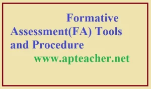 Formative Assessment(FA) Tools, Procedure 