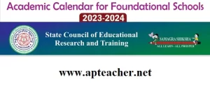 AP Primary, Foundational Schools Academic Calendar 2023-24