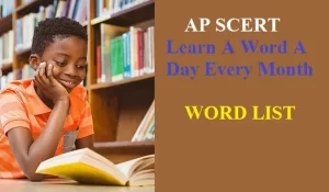 Learn A Word A Day Word List Monthly 