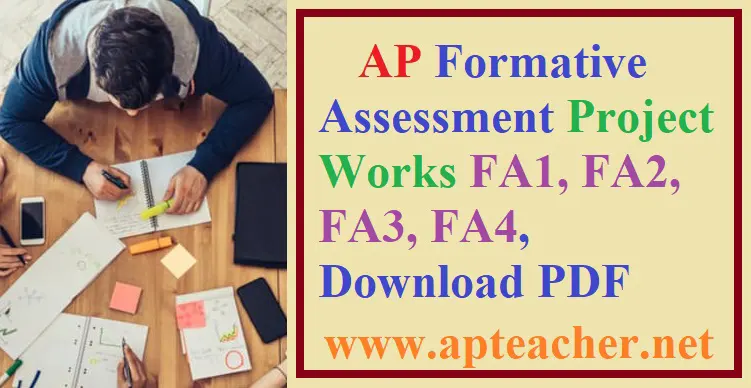 AP English Project Work FA1, FA2, FA3, FA4