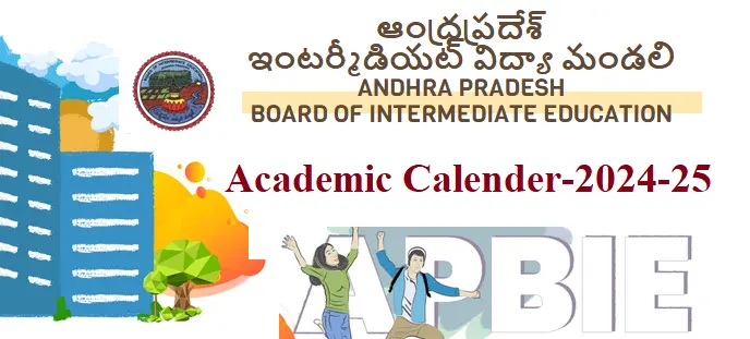 BIE AP Inter Academic Calendar 2024-25 