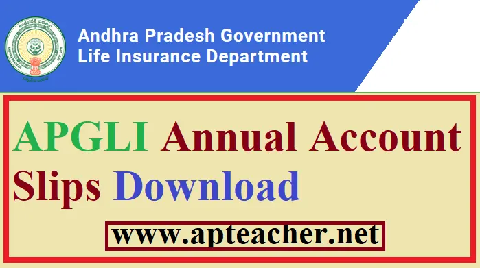 APGLI Annual Account Slips Download