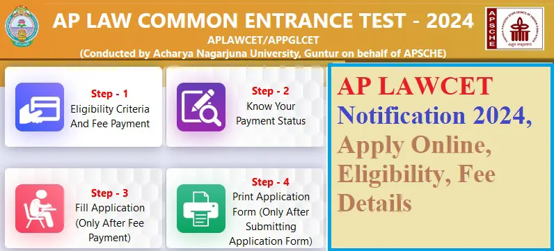 AP LAWCET 2024 Notification, Apply Online