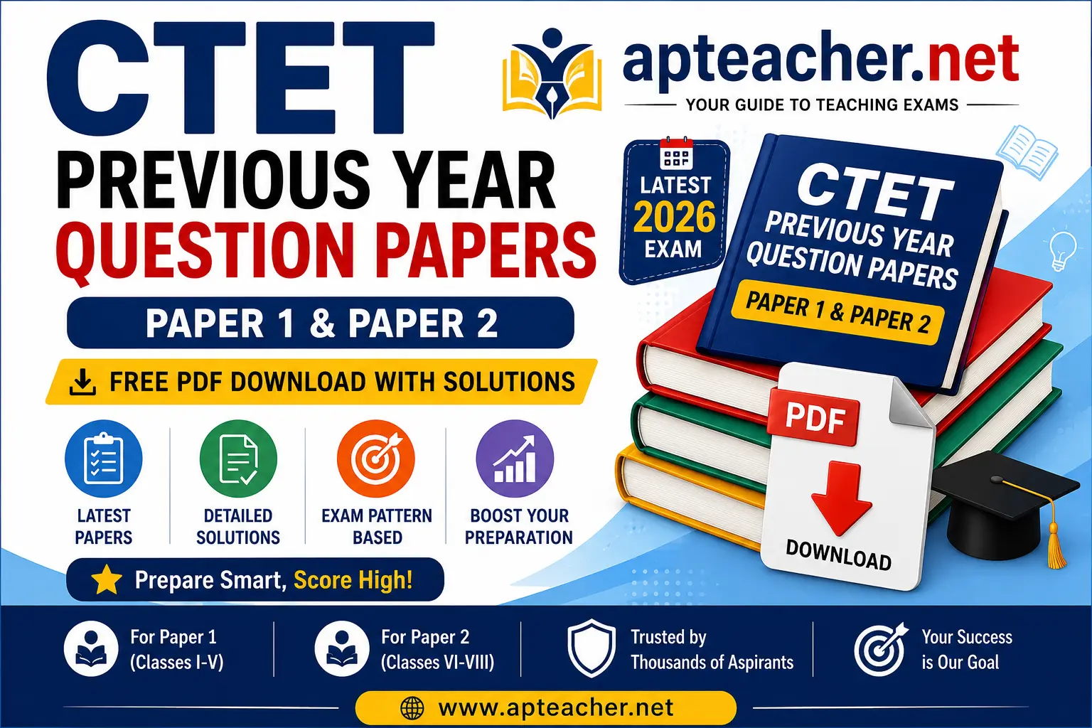 CTET Old Question Papers Solutions