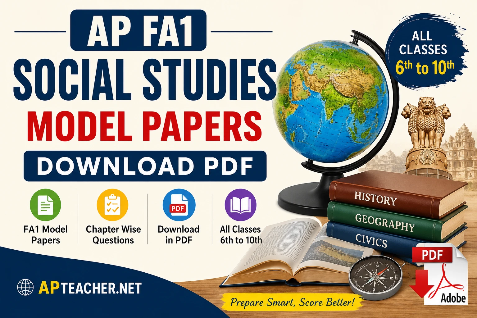AP FA1 Social Studies Model Papers Download PDF