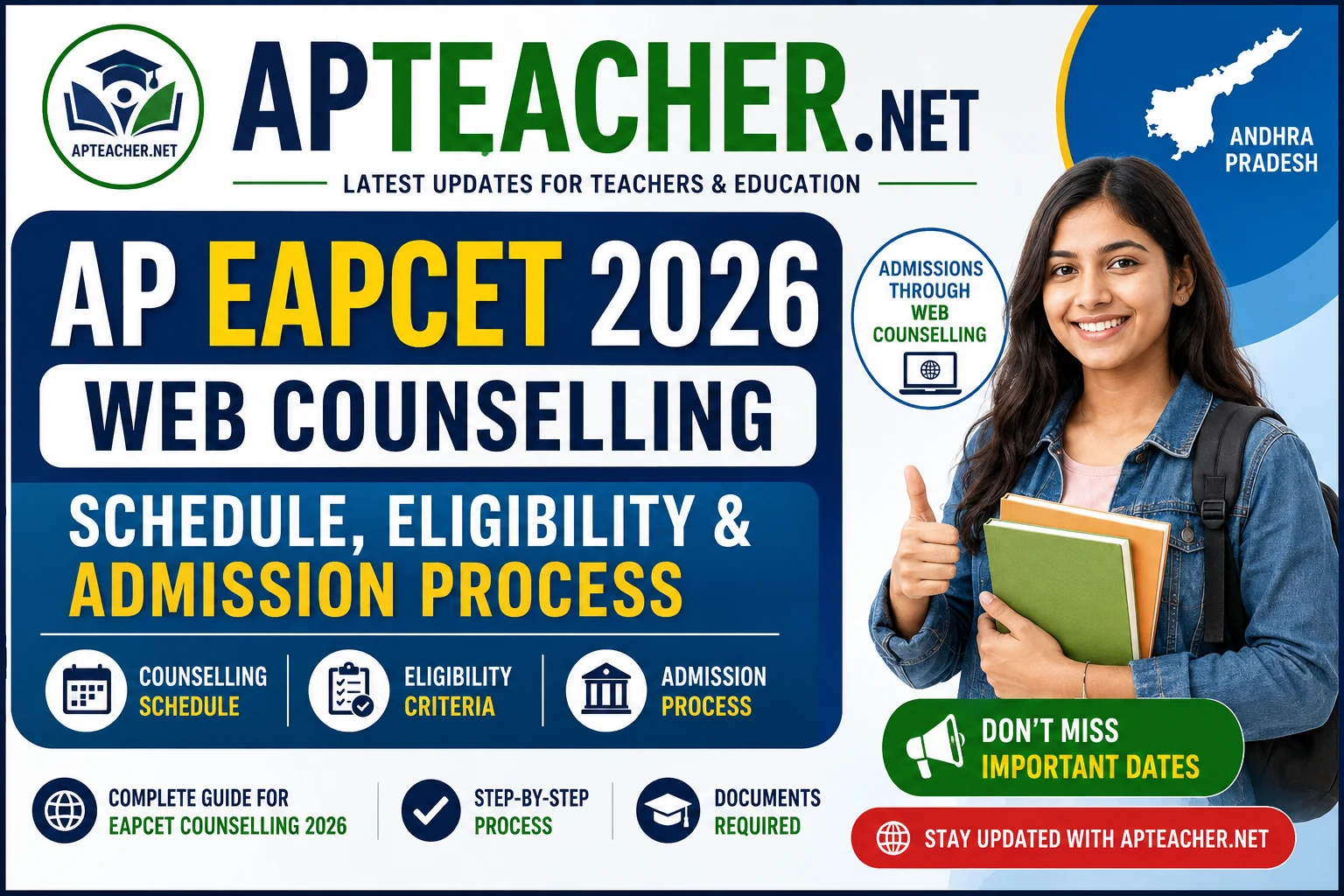AP EAPCET-2026 2nd Phase Web Counselling Dates