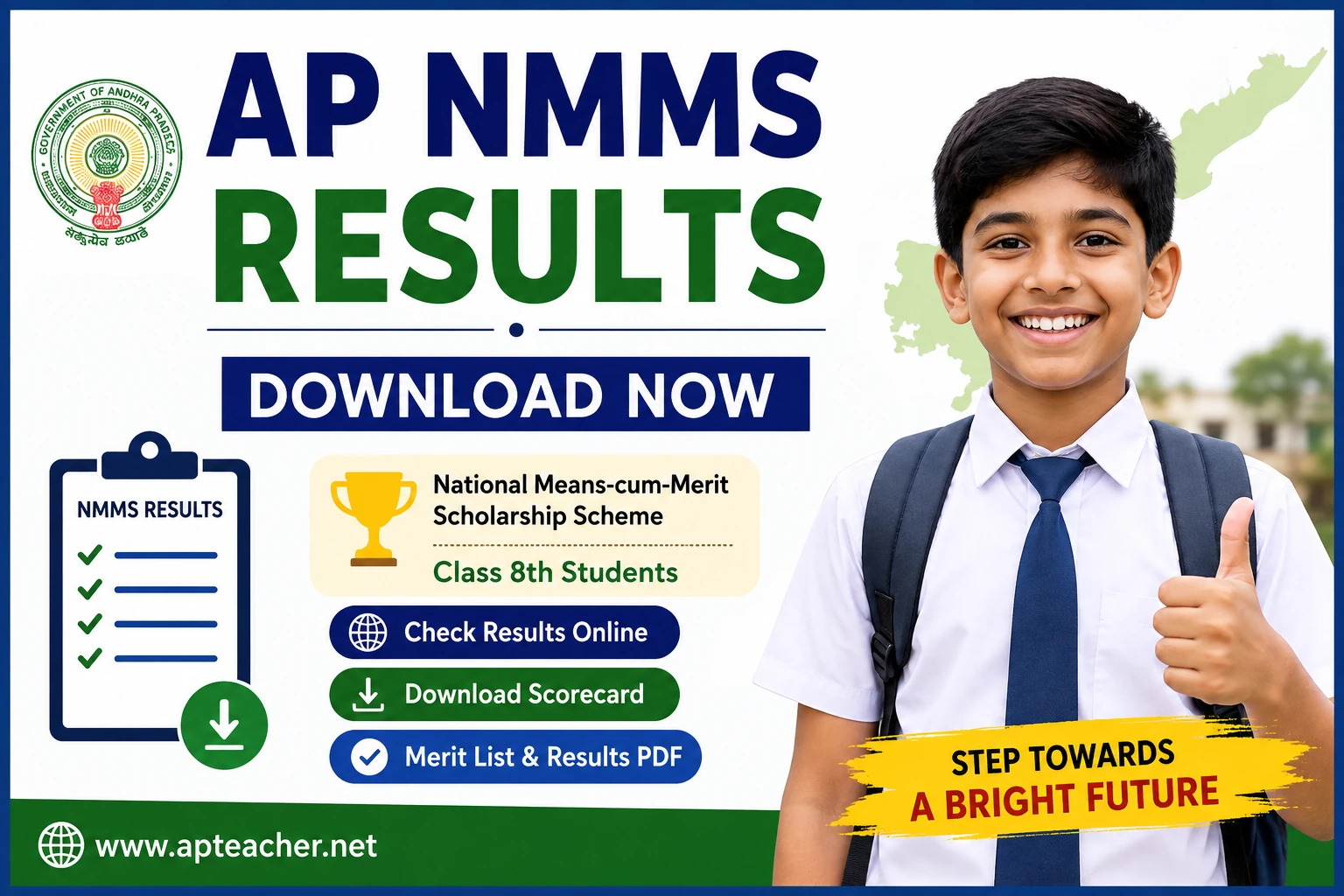 AP NMMS 2025 Results Released – Download Merit Card & Scholarship Details