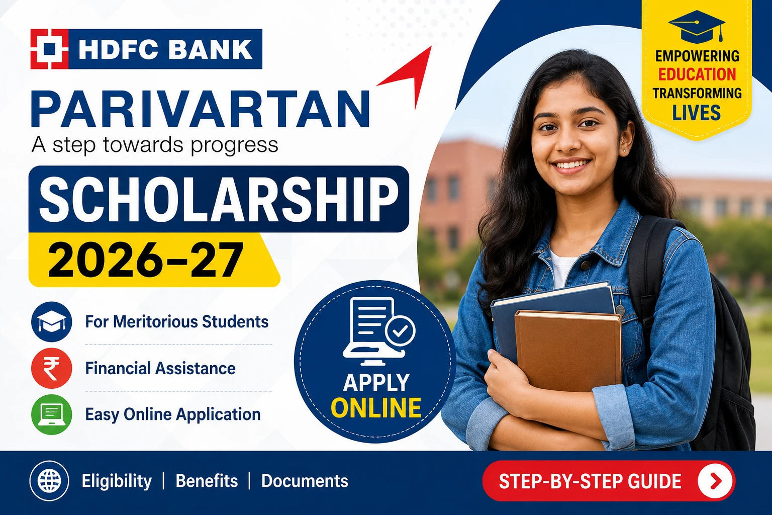HDFC Parivartan Scholarship 2026-27: A Comprehensive Guide to Apply Online